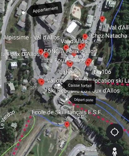 Apartment La Foux D'allos - 4 Couchages, Tres Proche Centre Station Allos